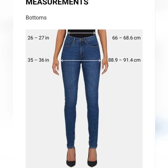 High Rise Tummy Control Skinny Leg  Pants - Picture 9 of 9